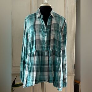 True Craft plaid Shirt.  So 1X